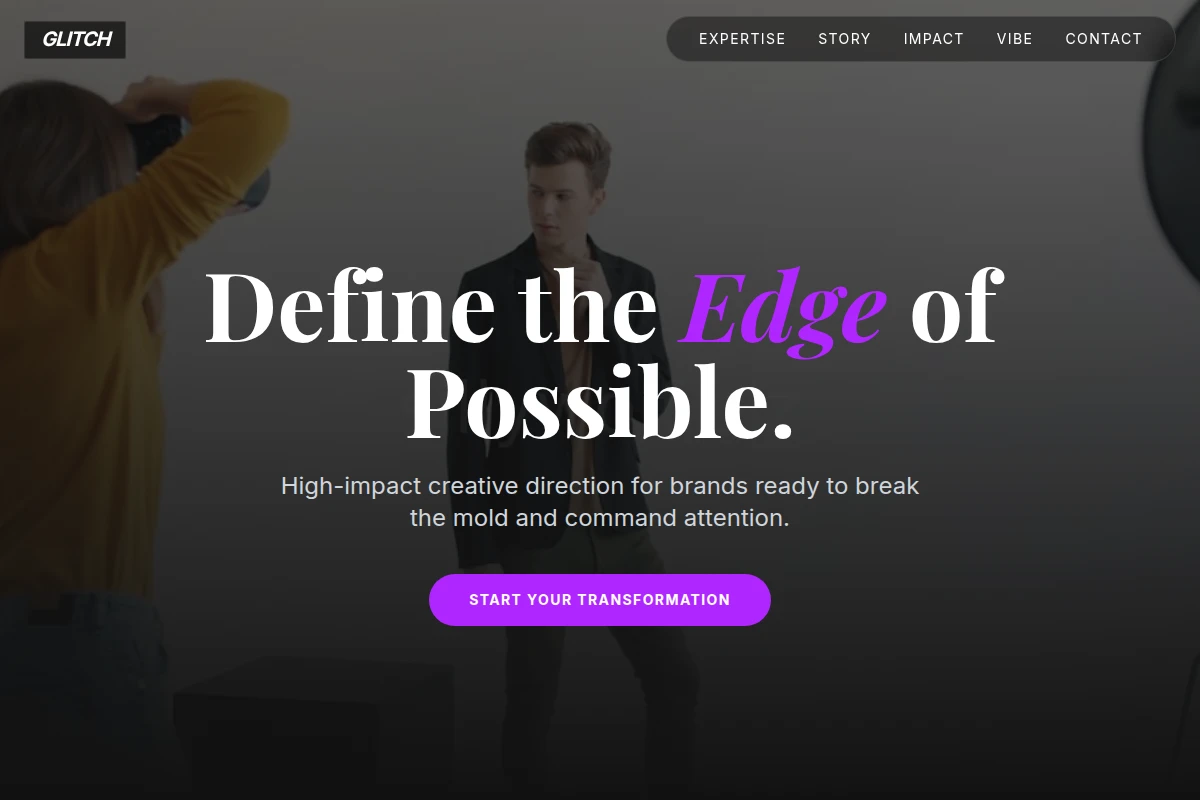 Glitch Creative Direction